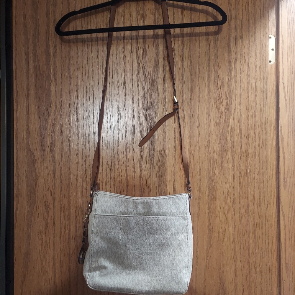 Michael Kors Beige Crossbody Bag - Picture 8 of 15